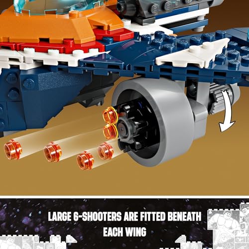 Marvel - Le Warbird de Rocket contre Ronan - 76278