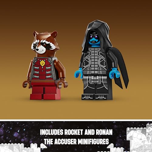 Marvel - Le Warbird de Rocket contre Ronan - 76278
