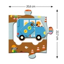 Puzzle Géant - Le Chantier - 17 pcs