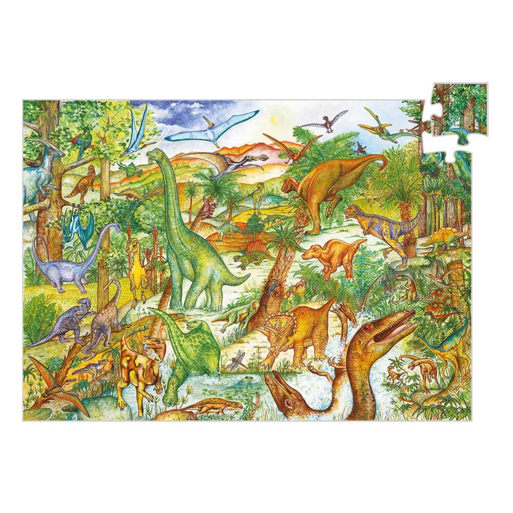 Puzzle Observation - Dinosaures 100mcx