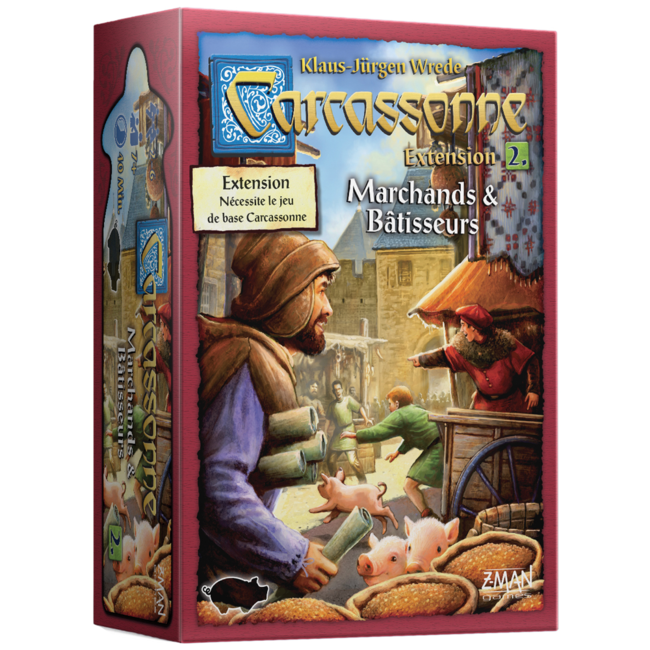 Carcassonne - Marchands et Bâtisseurs - Ext. 2 (Français)