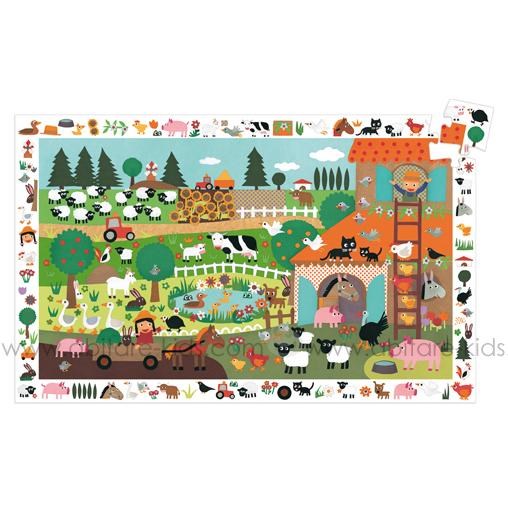 Puzzle Observation - La ferme - 35 pcs