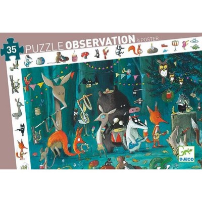 Puzzle Observation - L'orchestre - 35 pcs