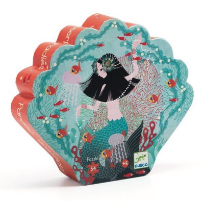 Puzzle silhouette - Paradis aquatique - 54 pcs