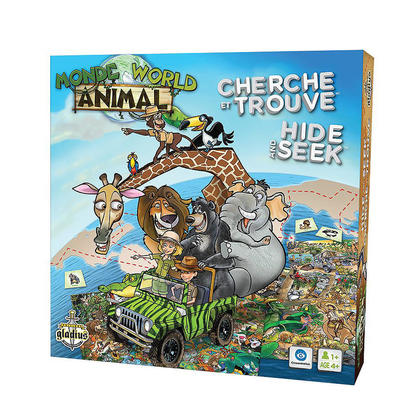 Cherche et Trouve - Monde Animal (Multilingue)