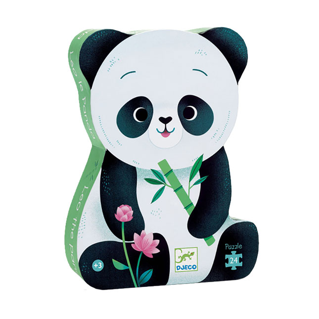 Puzzle Silhouette - Léo le panda 24mcx