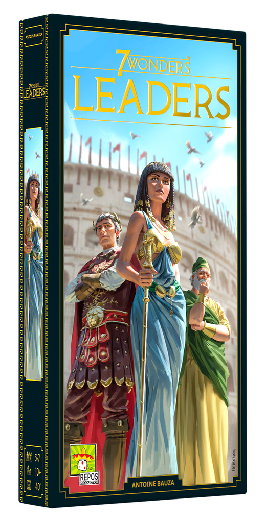 7 Wonders Nouvelle Édition - Extension Leaders (Français)