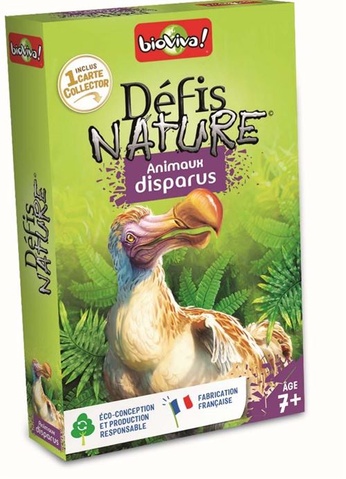 Défis nature - Animaux disparus