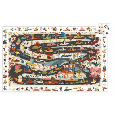 Puzzle Observation - Rallye Automobile - 35 pcs