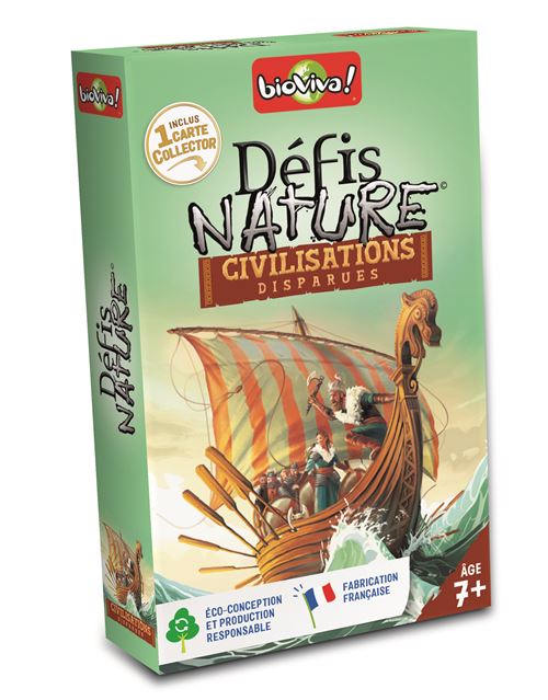 Défi nature - Civilisations disparues (Français)