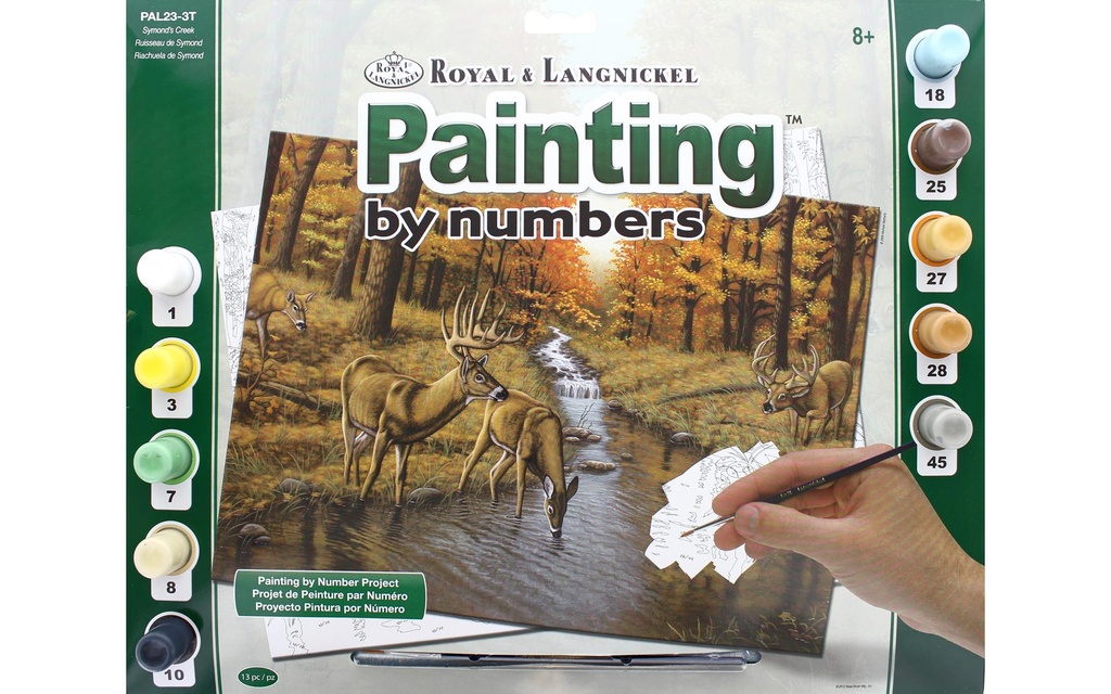 Peinture à numéro - Ruisseau de Symond