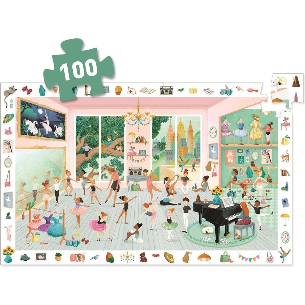 Puzzle Observation - L'école de danse - 100 pcs