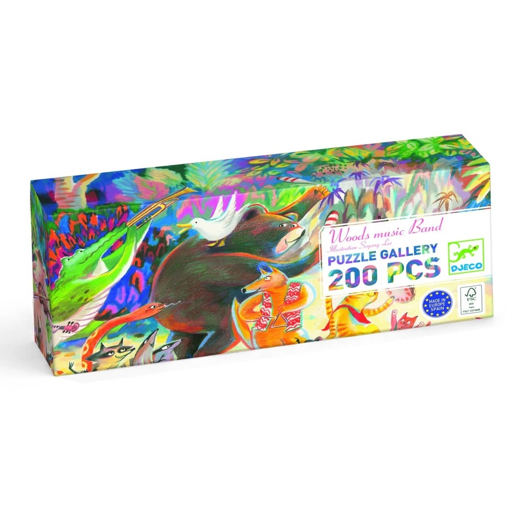 Puzzle Gallery - Woods music Band - 200 pcs