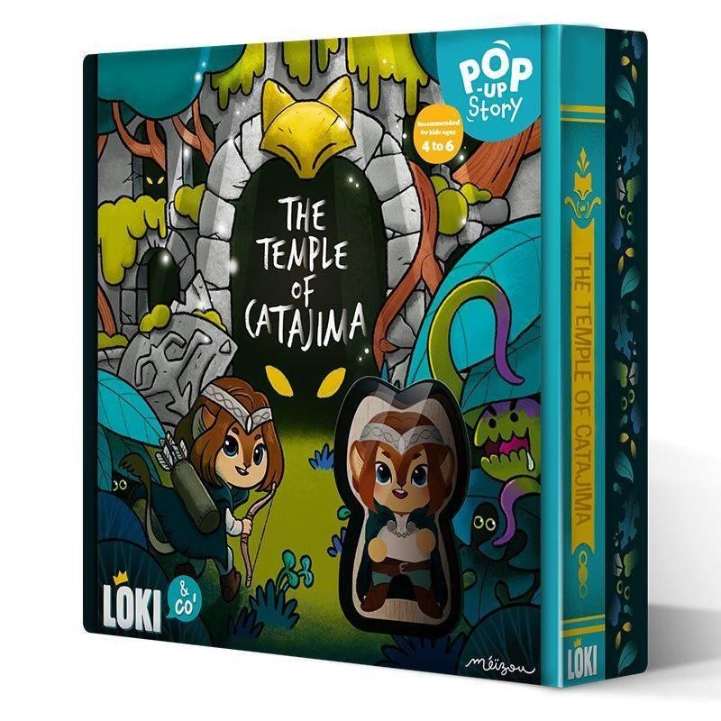 Histoire qui pop : Le temple de Catajima (Multilingue)