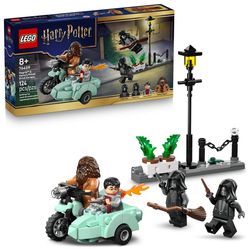 Harry Potter - L'évasion de Privet Drive de Hagrid et Harry - 76459